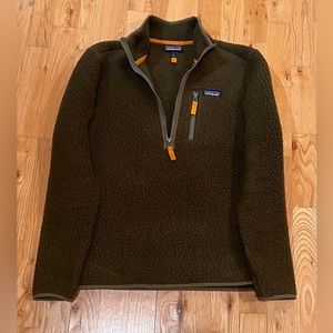 Patagonia Retro Pile Quarter Zip, Men’s S